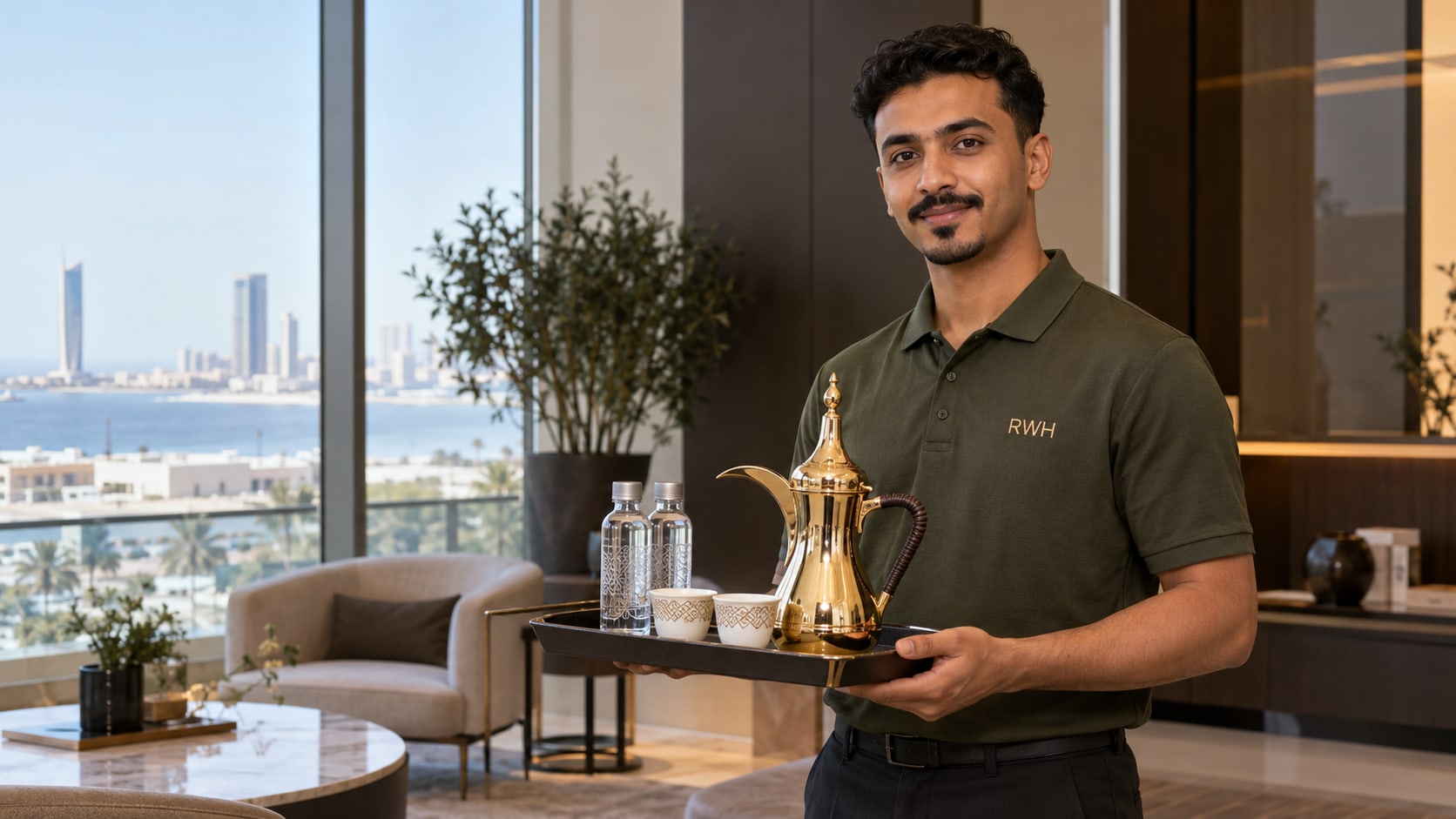 صورة تعريفية لخدمة Tea Boy والضيافة